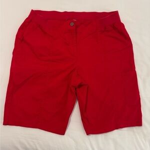 Chico’s cargo shorts Red Chicos Size 3 = size 16